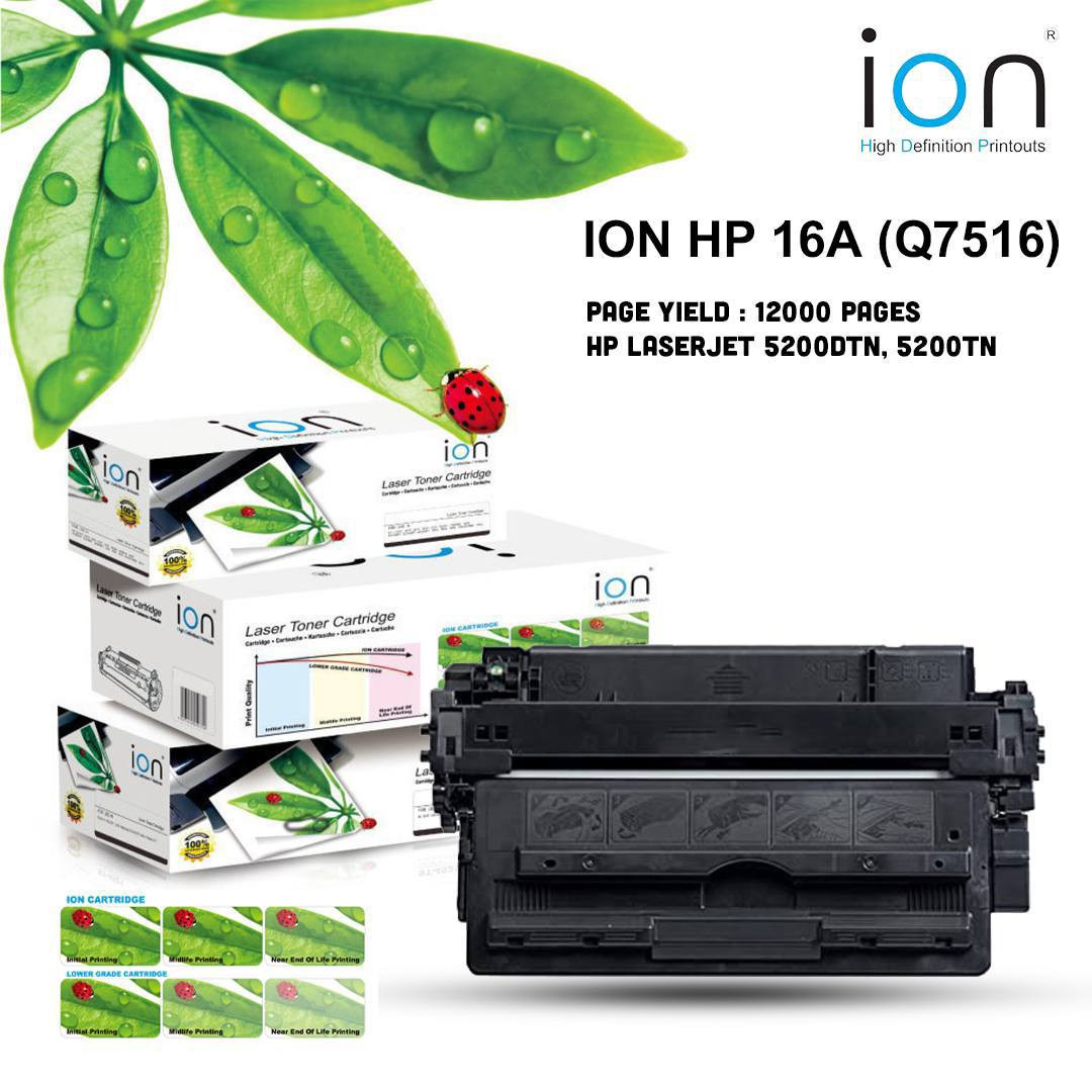 Toner HP 16A | ION Toner HP Q7516